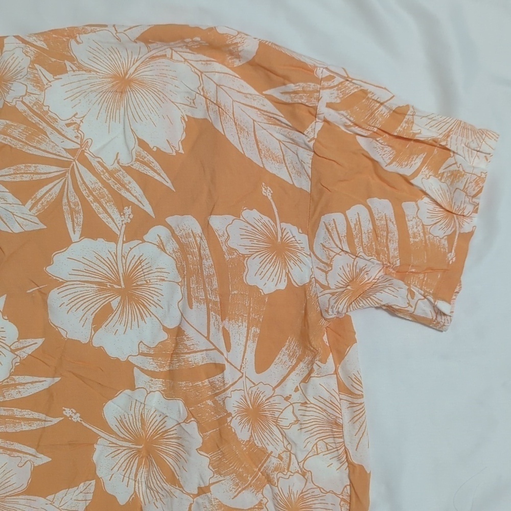 NWT ROXY Golden Shore Short Top, Color Orange/White Size S - Picture 10 of 14